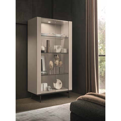 Aversa 2 Door Curio Sideboard