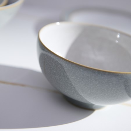 Denby Elements Rice Bowl - Light Grey image
