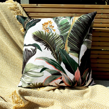 Riva Paoletti Hawaii Pink Outdoor Cushion primary image