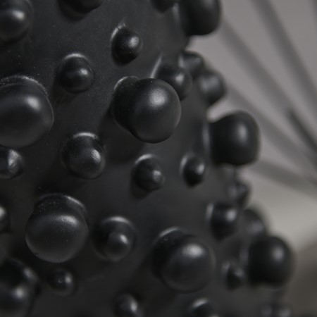 Black Bubble Cylinder Vase image