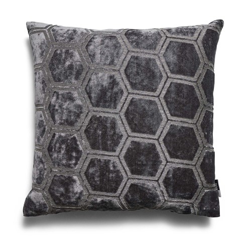 Ivor Slate Velvet Cushion