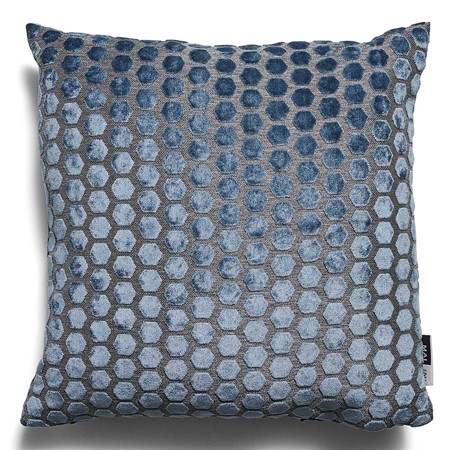 Jorvik Blue Velvet Cushion image