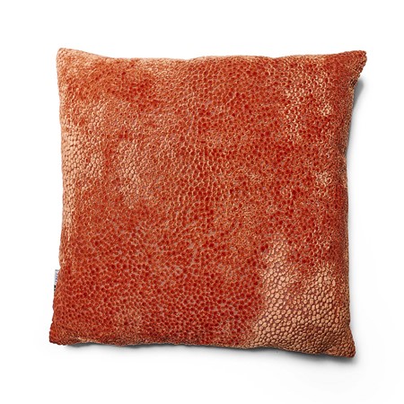 Bingham Orange Velvet Cushion image