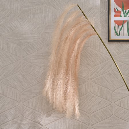 Blush Pink Artificial Pampas Stem primary image