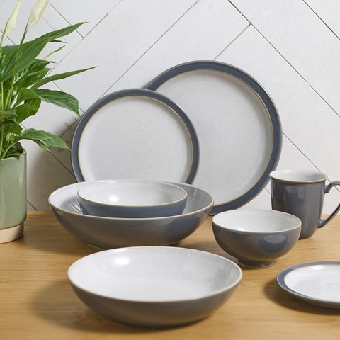Denby Elements Fossil Grey Small Plate