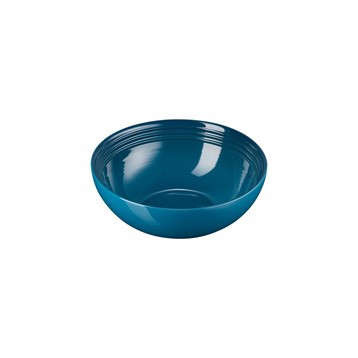 Le Creuset Stoneware Medium Serving Bowl - Deep Teal Image