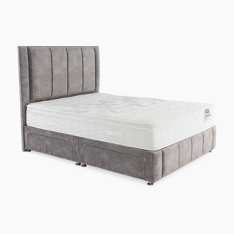 Highgrove Sleep Spa 1400 Latex Hybrid Divan Bed Set