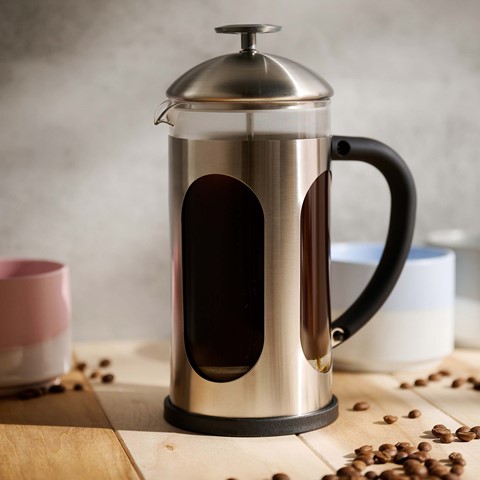Siip Infuso Stainless Steel Glass Cafetiere 8 Cup