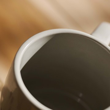 Siip Light Grey Dipped Dotted Mug Image