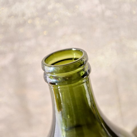 Americo Green Recycled Glass Bottle Vase