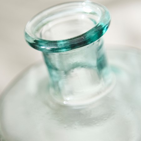 Guan Clear Bottle Glass Vase - 40cm image