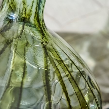 Palermo Green Recycled Glass Vase - 46cm image