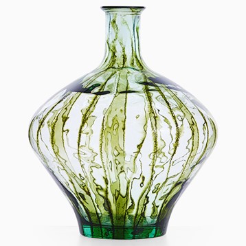 Palermo Green Recycled Glass Vase - 46cm Image