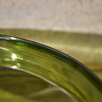 Juul Green Recycled Glass Bowl Image