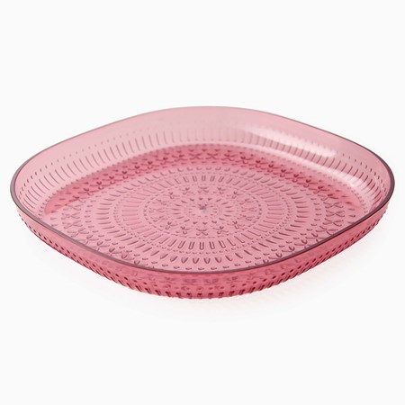 Embossed Pink Plate image