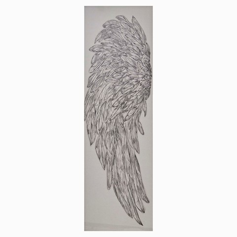 Angel Left Wing Framed Print