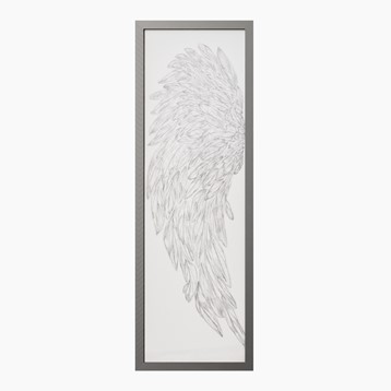 Angel Wing Framed Print - Left Image