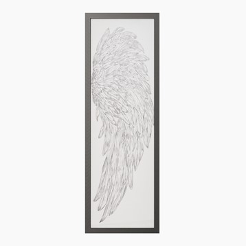 Angel Wing Framed Print - Right Image