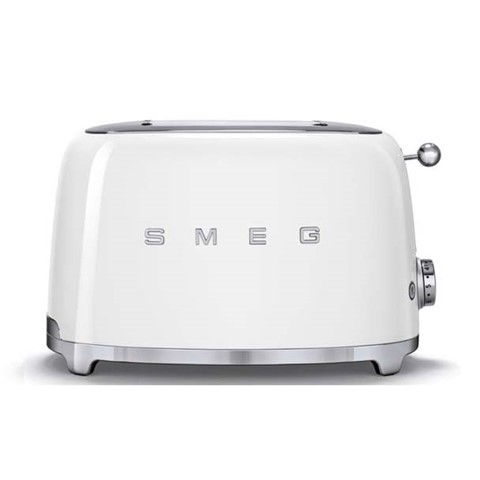 Smeg White 2 Slice Toaster