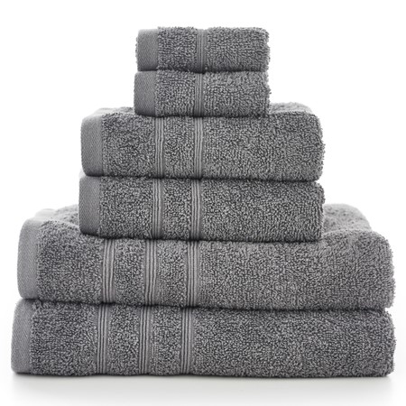 Harrison 6 Piece Charcoal Towel Bale image