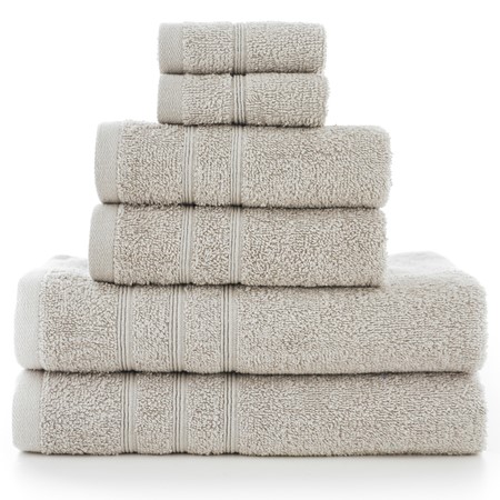 Harrison 6 Piece Stone Towel Bale image