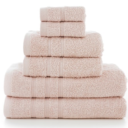 Harrison 6 Piece Towel Bale - Blush image