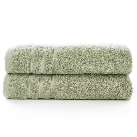 Harrison 2 Piece Sage Bath Sheet Towel Bale