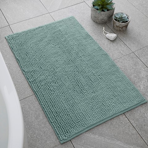 Catherine Lansfield Sage Bobble Bathmat