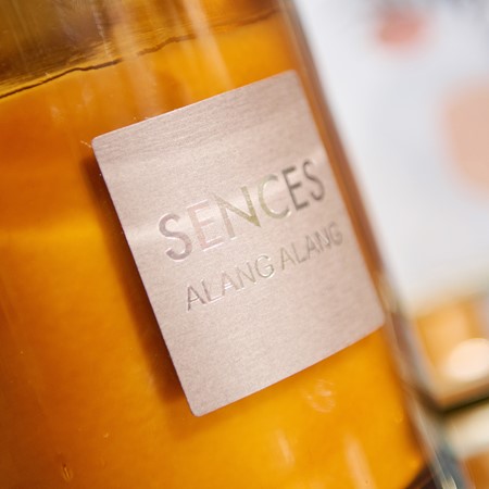 Large Amber 3 Wick Candle image