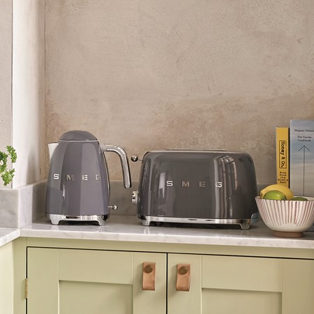 Smeg Grey 2 Slice Toaster primary image