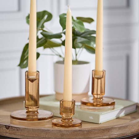 Petra Candle Holder - Tan primary image