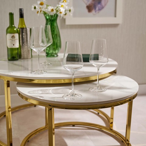 Dartington Cheers White Wine Glasses Set of 4