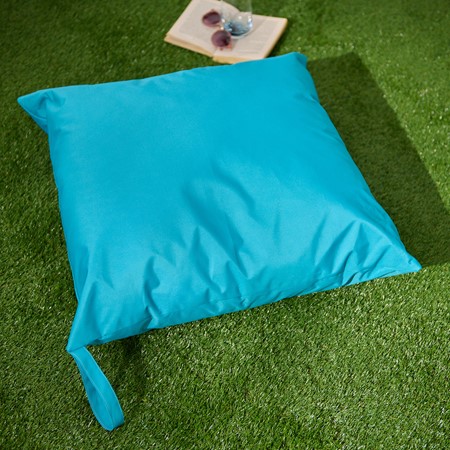 Riva Paoletti Outdoor Floor Cushion - Aqua primary image