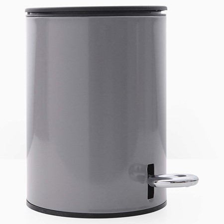 Natura Grey Soft Close Pedal Bin image