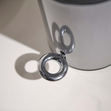 Natura Grey Soft Close Pedal Bin Image