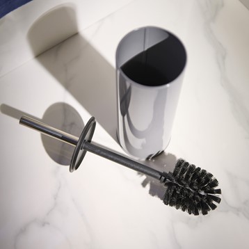 Natura Toilet Brush & Holder - Grey Image