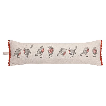 Forest Robin Draught Excluder - Natural  image