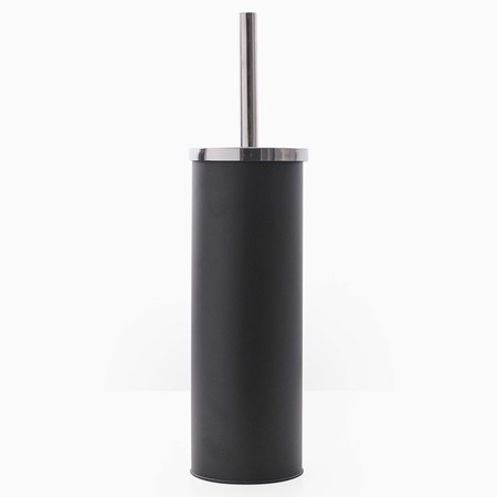 Black Toilet Brush & Holder image
