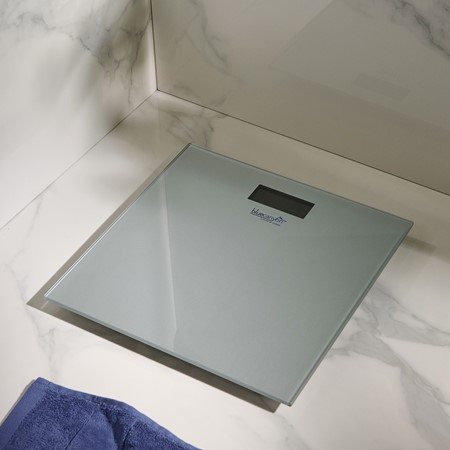Series S Silver Digital Bathroom Scales primary image