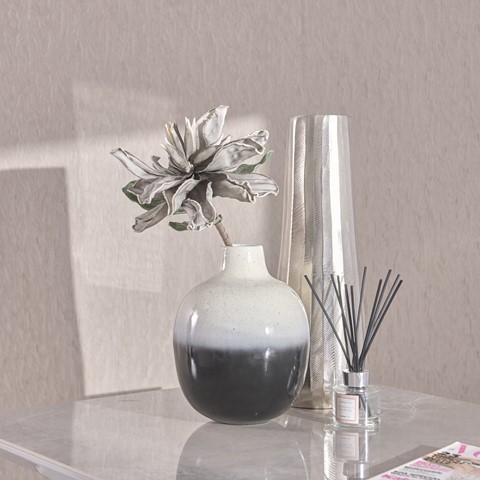 Grey Faux Flower