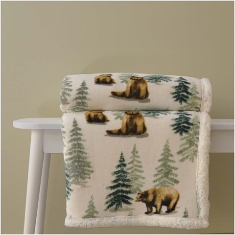 Bear Walks Bedspread