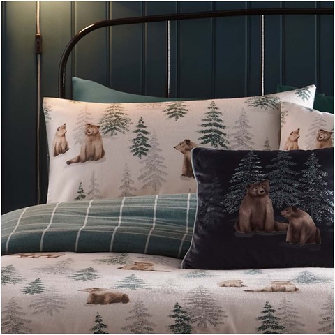 Bear Walks Cushion