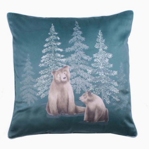 Bear Walks Cushion