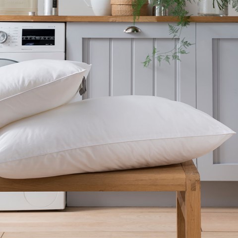 The Fine Bedding Company ECO Washable Pillow Pair
