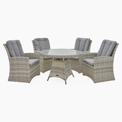 Silver Sands 4 Seat Dining Set