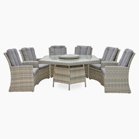 Silver Sands 6 Seat Dining Set