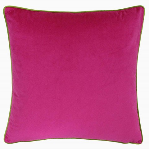 Riva Paoletti Meridian Hot Pink & Lime Cushion