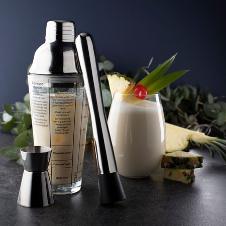 Glass Recipe Cocktail Shaker primary image