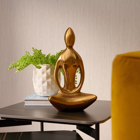 Gold Sitting Statue primary image