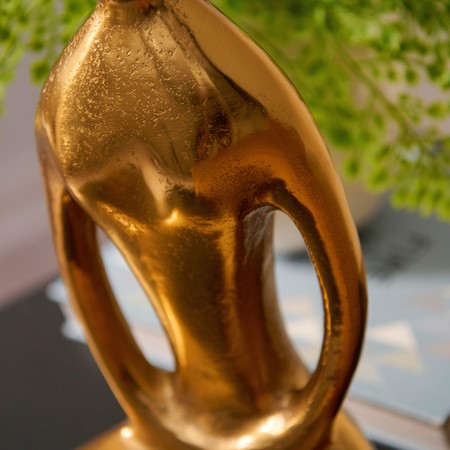 Gold Sitting Statue image